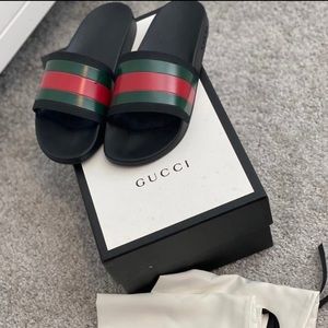 Gucci Slides Men UK Size 8 US Size 8.5